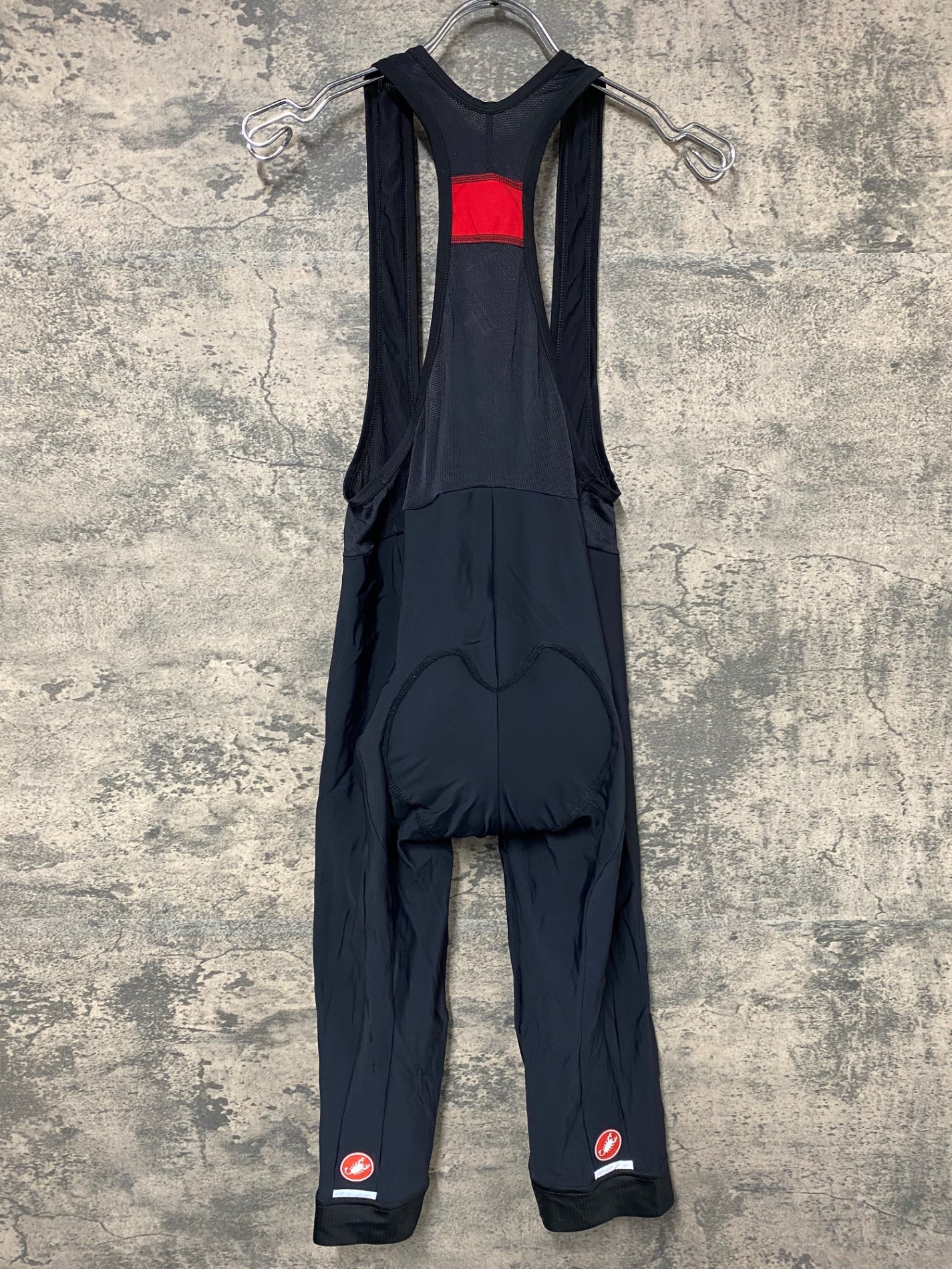 IW427 カステリ CASTELLI ビブニッカー 七分丈 黒 2XL