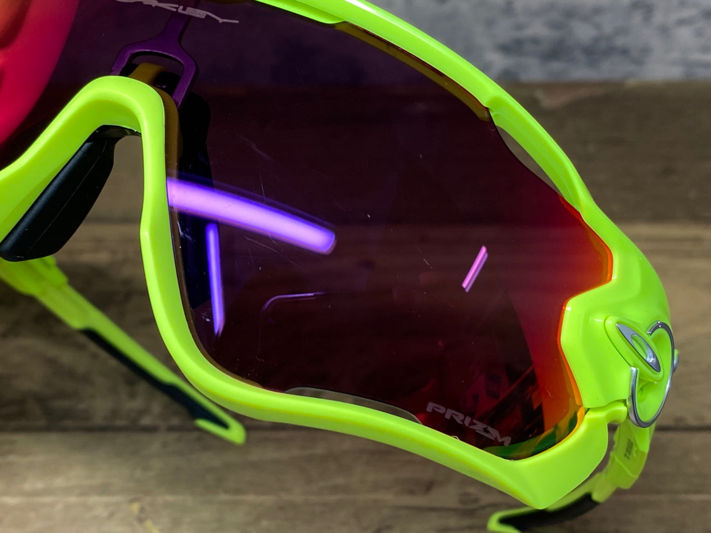 JB142 オークリー OAKLEY JAWBREAKER サングラス アイウェア 黄 PRIZMレンズ
