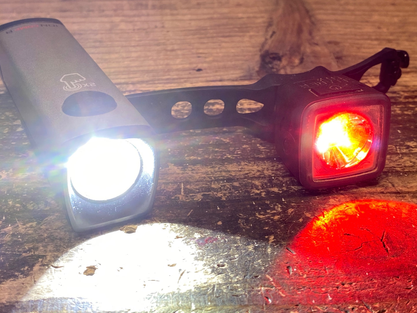 IW191 ボントレガー BONTRAGER ION COMP R FLARER CITY フロント リアライトセット