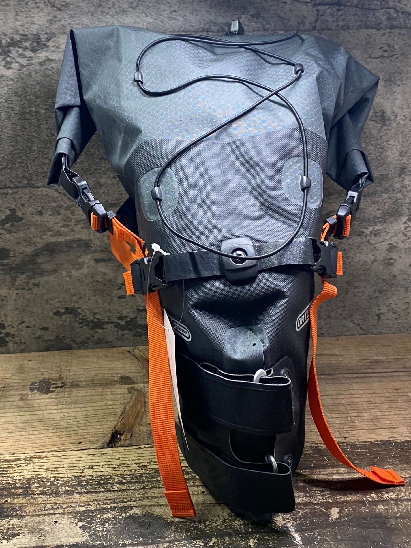 JD618 オルトリーブ ORTLIEB シートパック サドルバッグ グレー 黒 16.5L