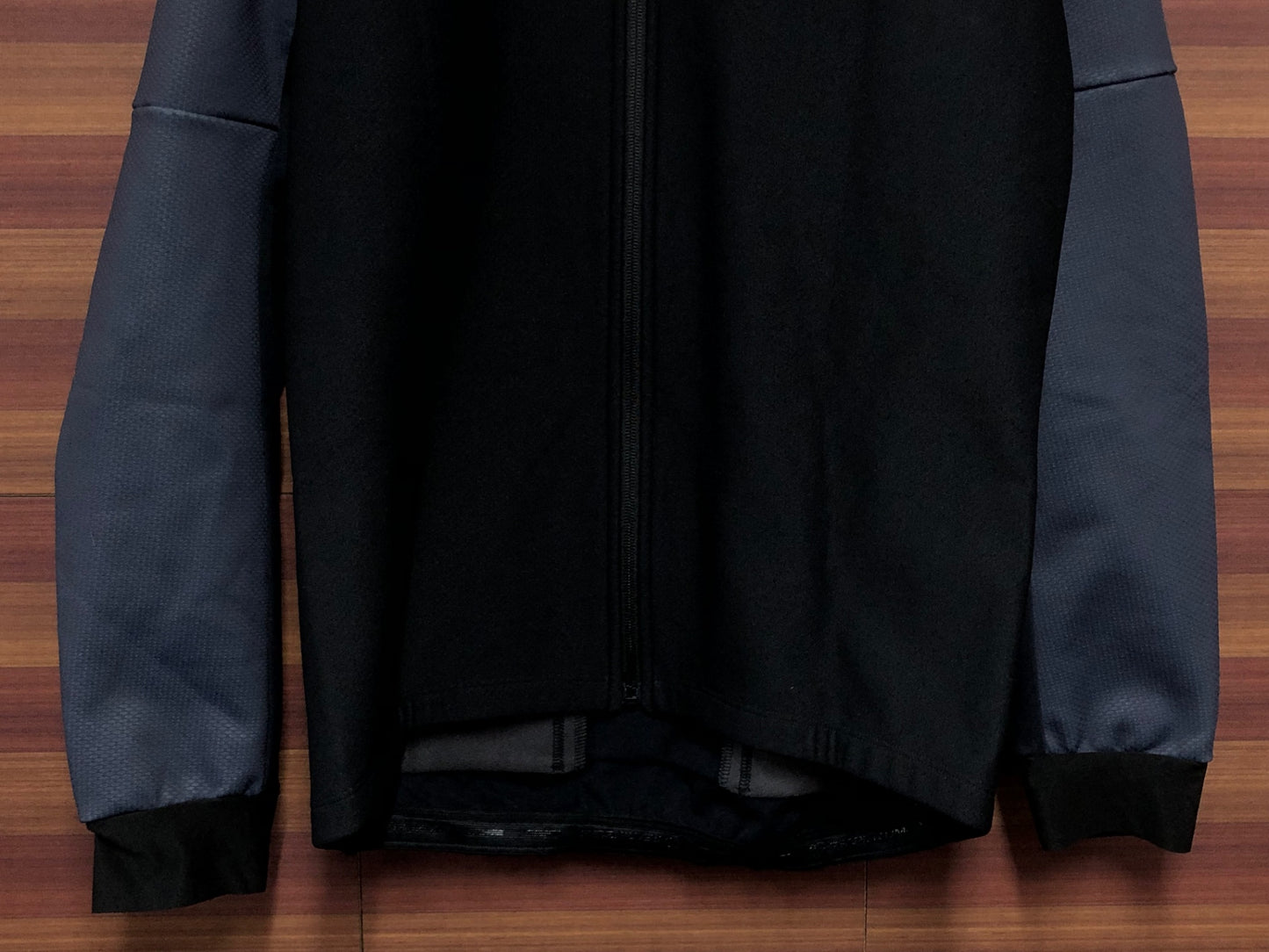 IQ699 パールイズミ PEARL iZUMi 長袖 サイクルジャケット 黒 グレー 黒 XL 裏起毛