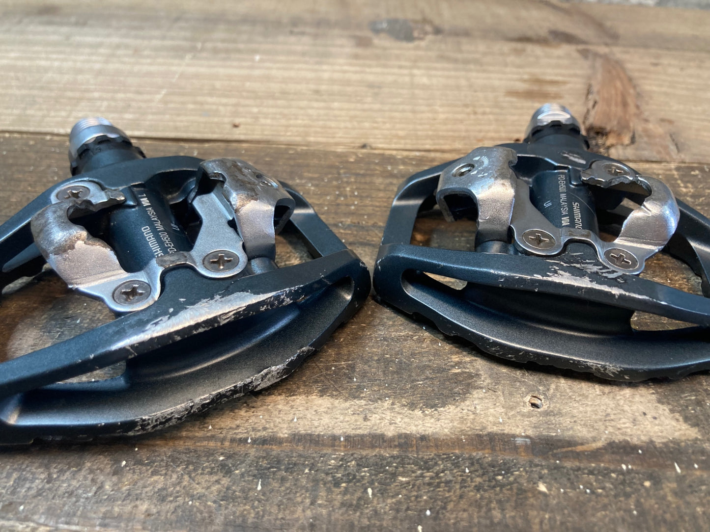 IO977 シマノ SHIMANO PD-EH500 ビンディングペダル SPD ※傷あり