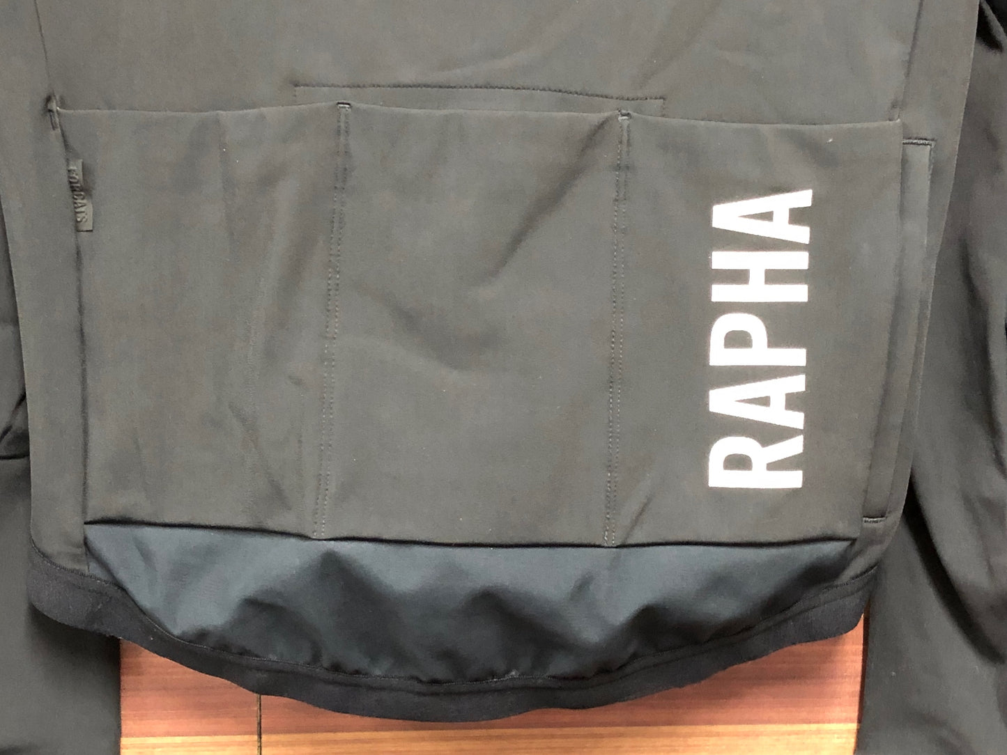 IP295 ラファ Rapha PRO TEAM TRAINING JACKET 長袖 サイクルジャケット 裏起毛 黒 M
