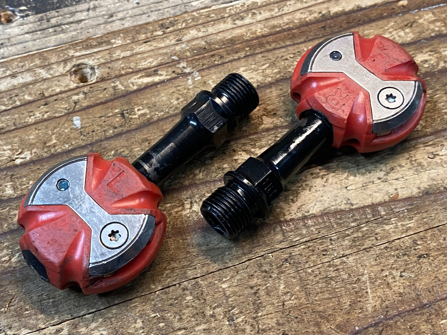 IU361 スピードプレイ SPEEDPLAY ゼロ ZERO ビンディングペダル 赤 クロモリシャフト