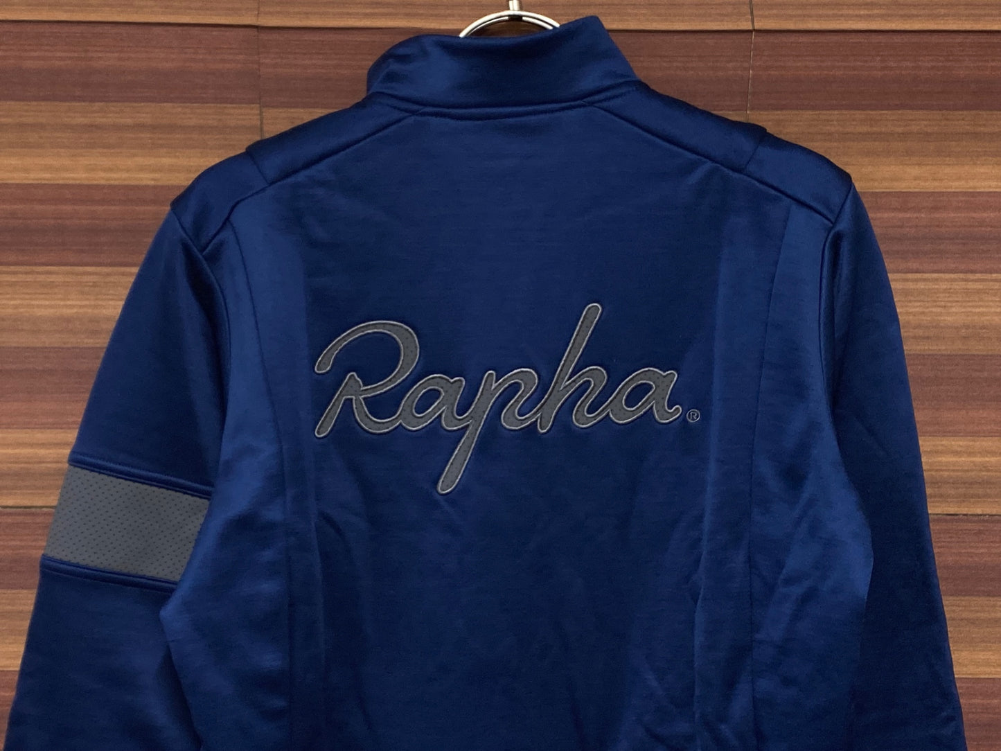 IP738 ラファ Rapha WINTER JERSEY 長袖サイクルジャージ 紺 S 裏起毛