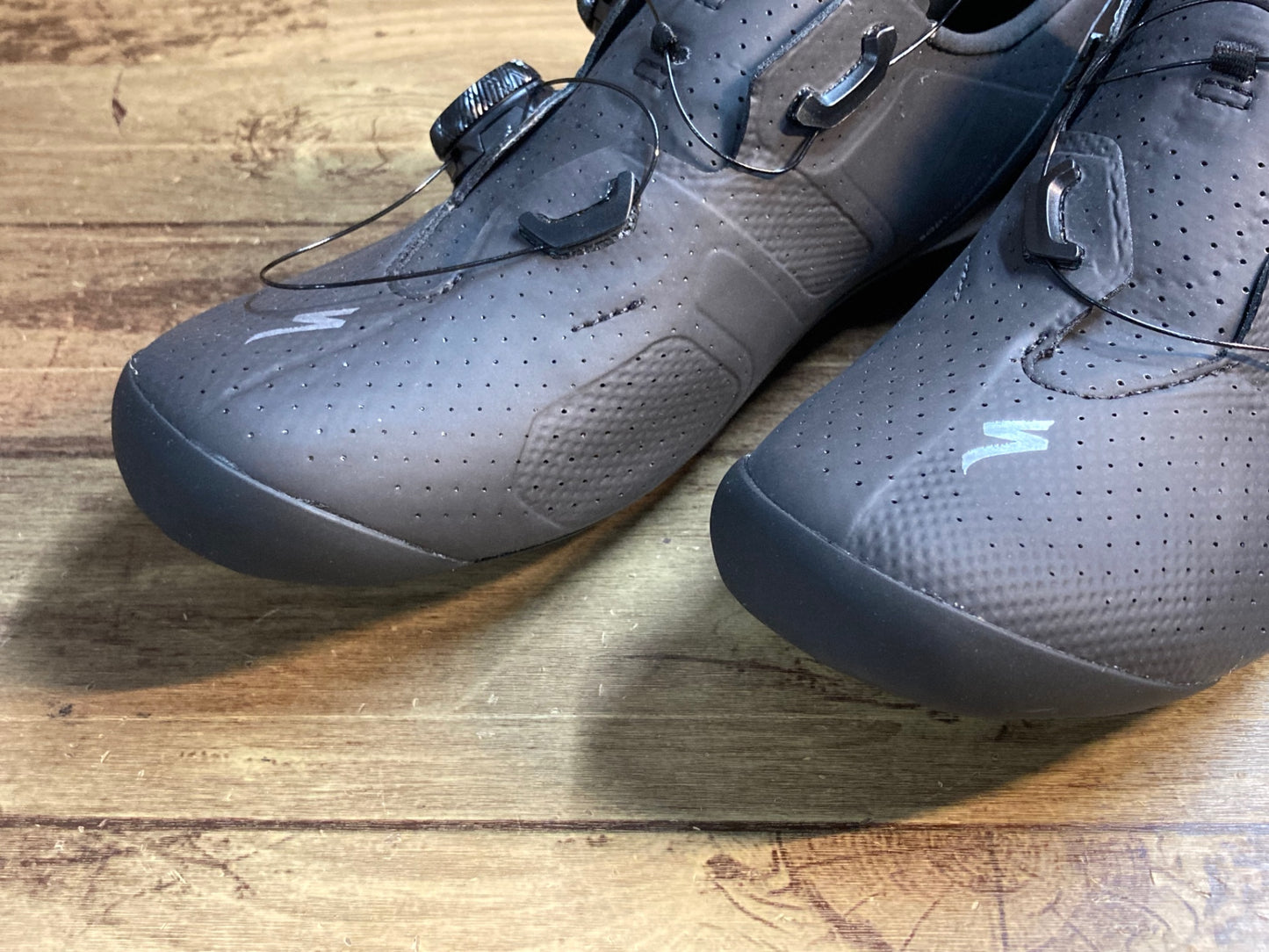 IB651 スペシャライズド SPECIALIZED エスワークス S-WORKS TORCH RD SHOE ビンディングシューズ 黒 EU38.5