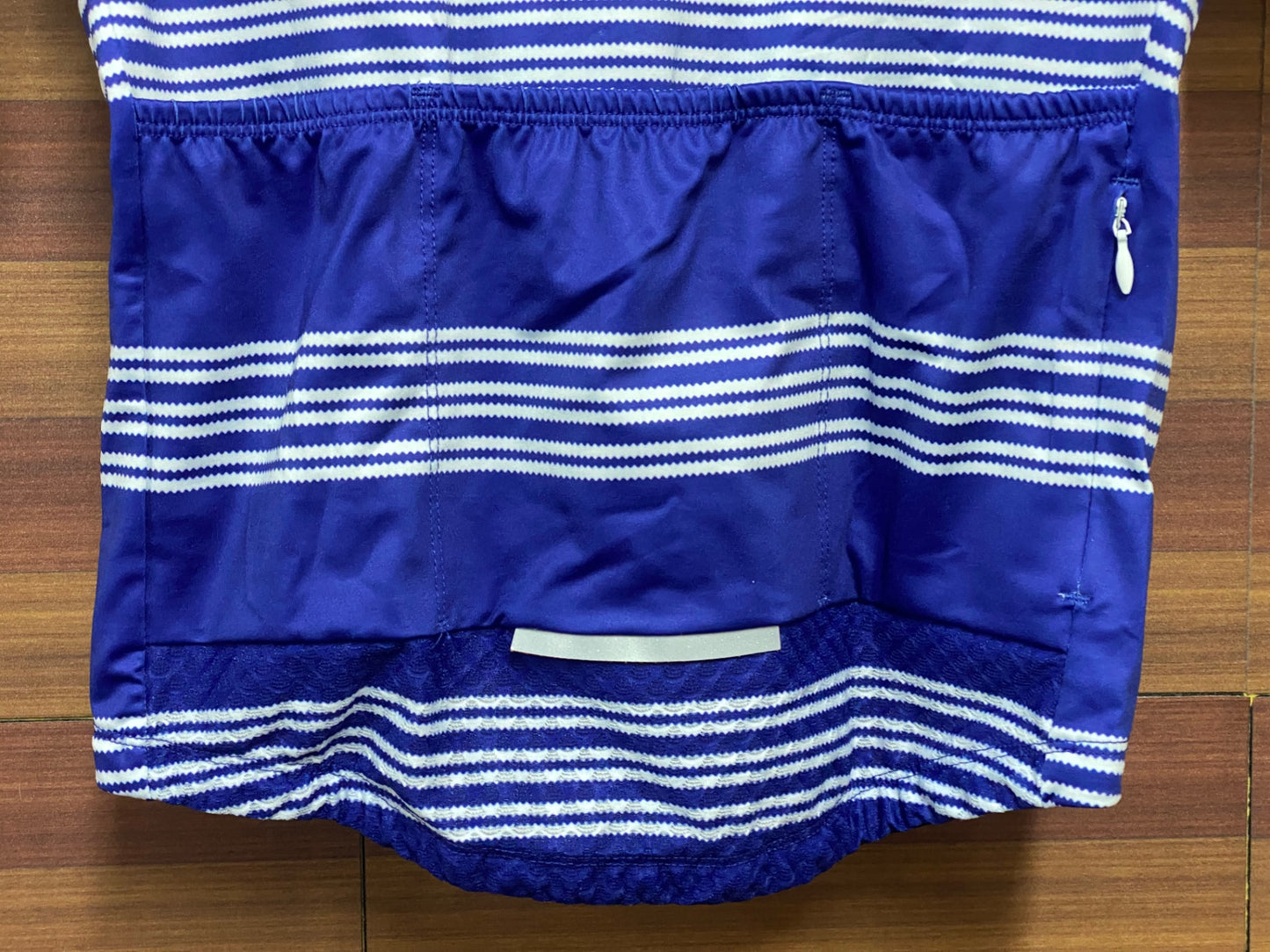 IV093 ソースサイクル SAUCE CYCLE 半袖サイクルジャージ 青白 XS