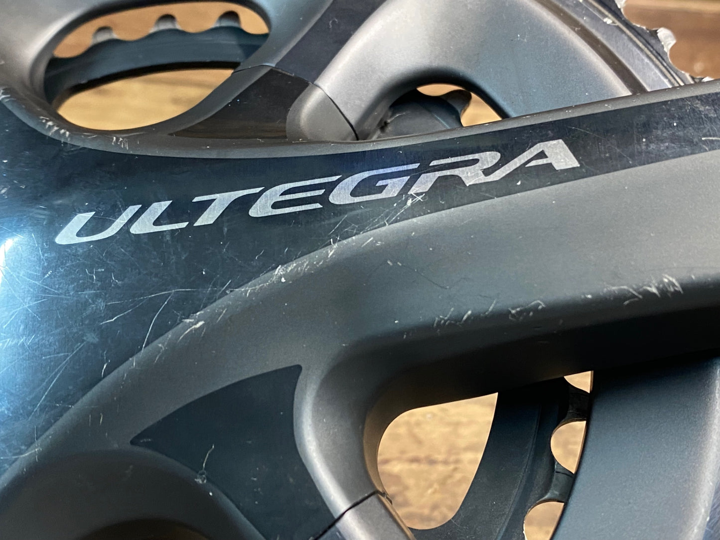 II364 シマノ SHIMANO アルテグラ ULTEGRA FC-6800 クランクセット 50/34T 170mm チェーンリングジャンク 検査済み