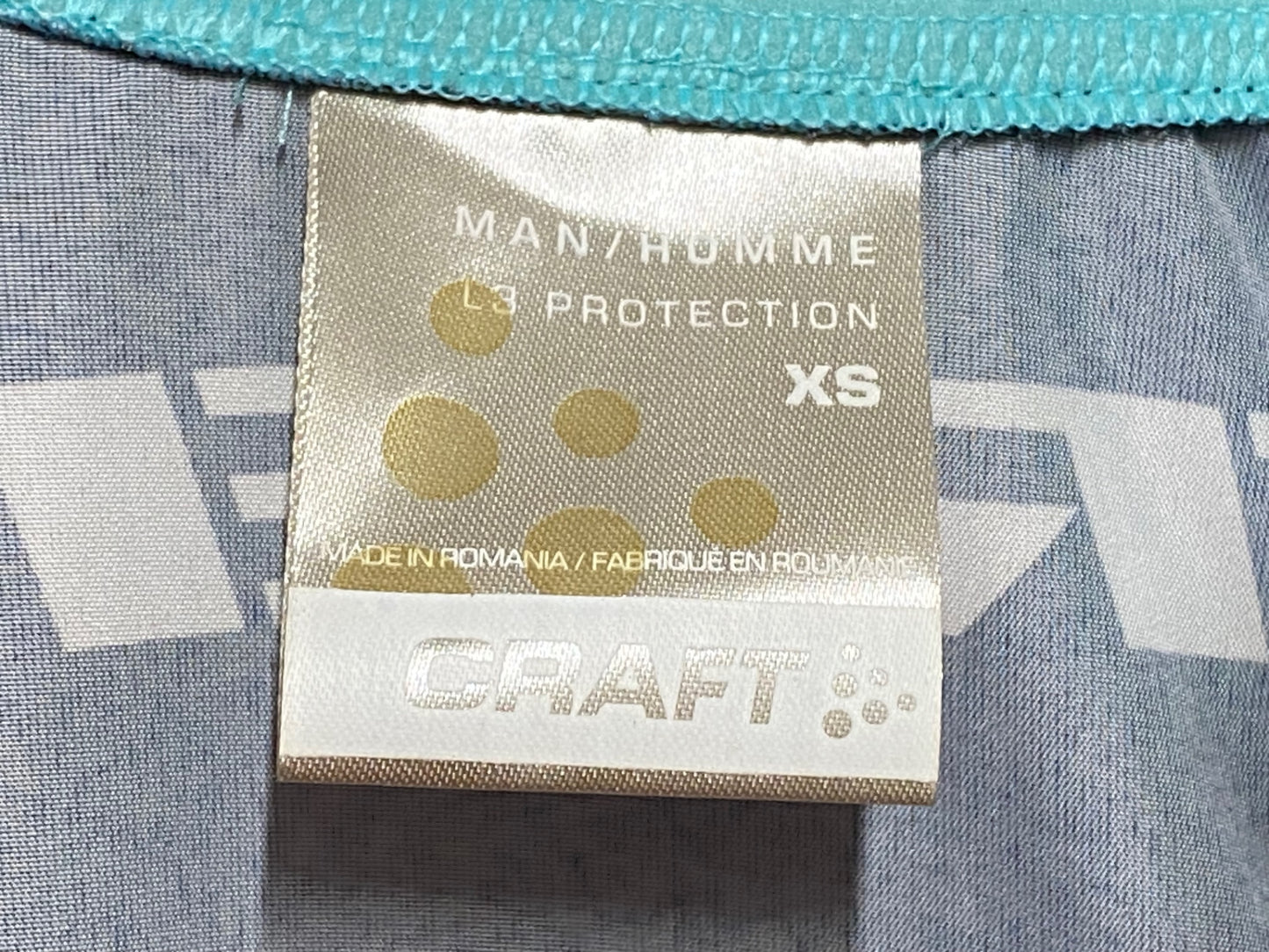 IT217 クラフト CRAFT 長袖 ウィンドブレイカー 黒 白 XS