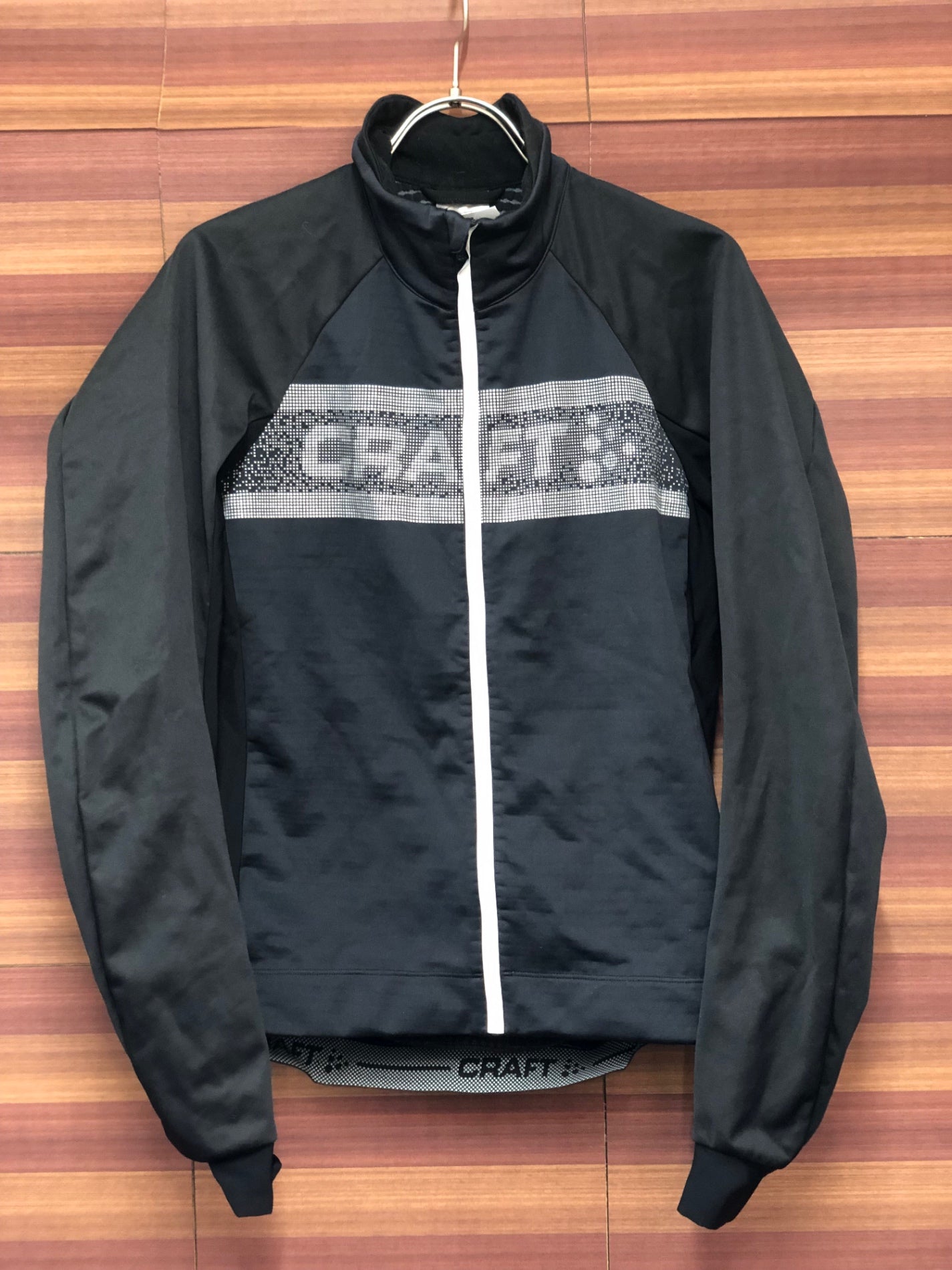 IR203 クラフト CRAFT 長袖サイクルジャケット 黒 S 裏起毛