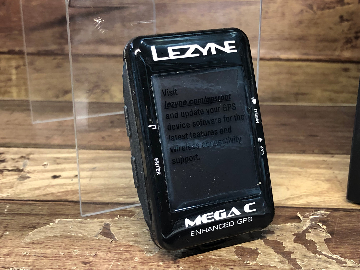 HO199 レザイン LEZYNE MEGA C GPS サイクルコンピューター 黒 カラー ※動作確認済