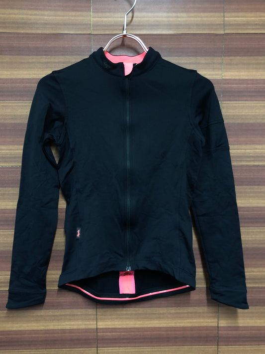 IO917 ラファ Rapha LONG SLEEVE SOUPLESSE JERSEY 長袖 サイクルジャージ 黒 XS