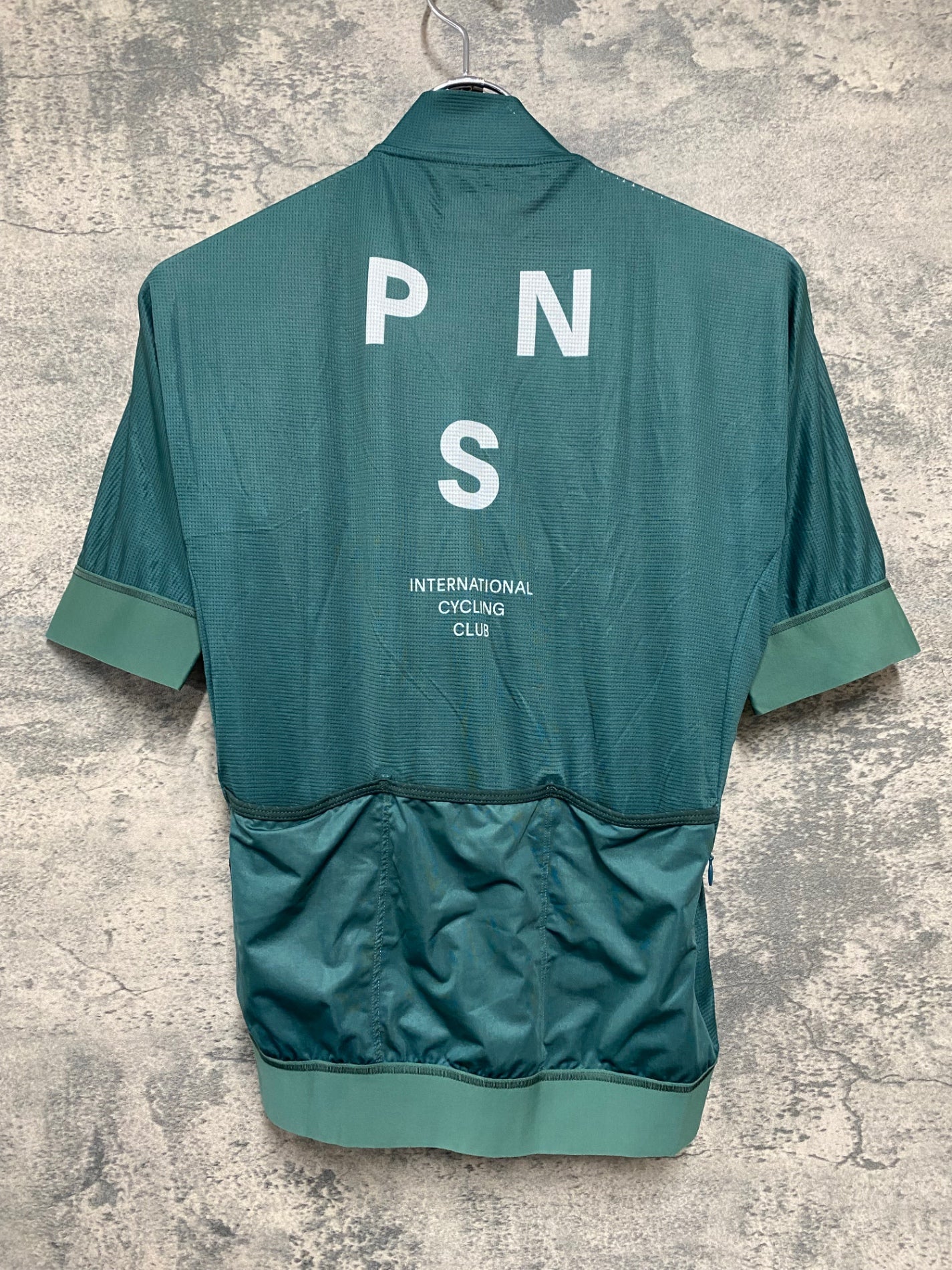 IT117 パスノーマルスタジオ PAS NORMAL STUDIOS Mechanism 半袖 サイクルジャージ 緑 M
