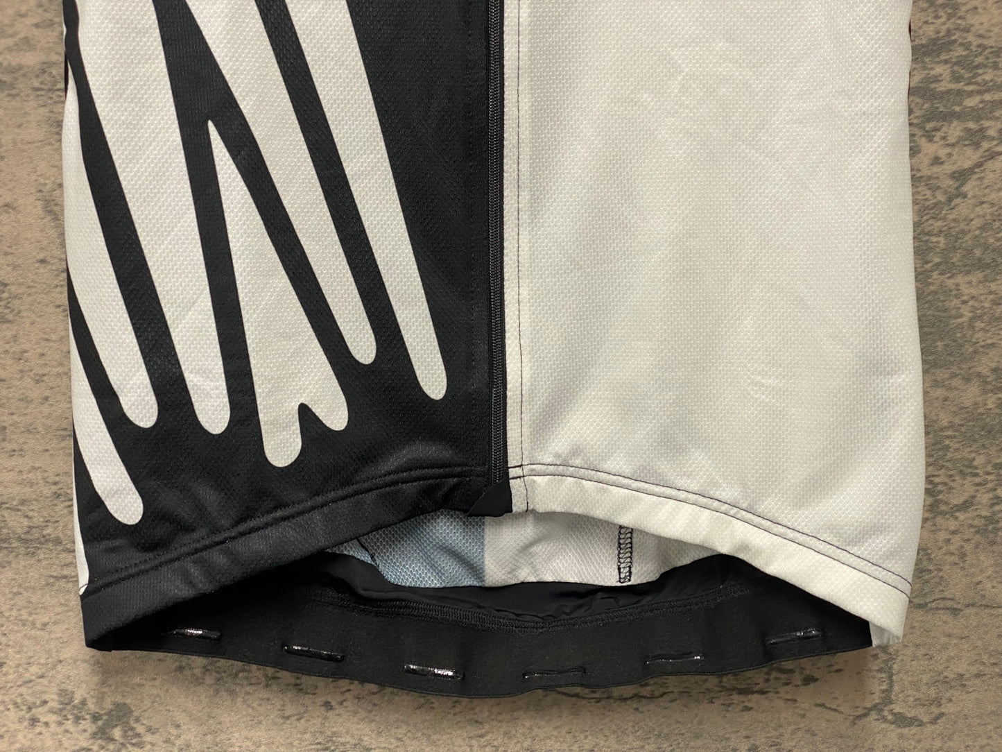 JB902 アソス ASSOS CAPE EPIC XC EVO7 OFFROAD RALLY 半袖 サイクルジャージ 白 黒 S