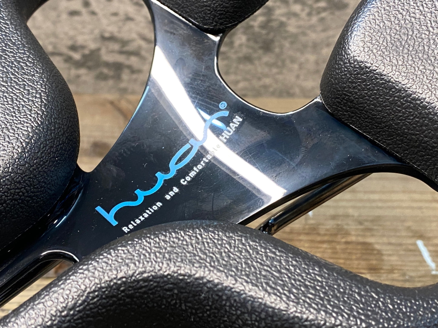 IX268 huan PPS サドル 黒 青 ※座面先端剥がれのためジャンク