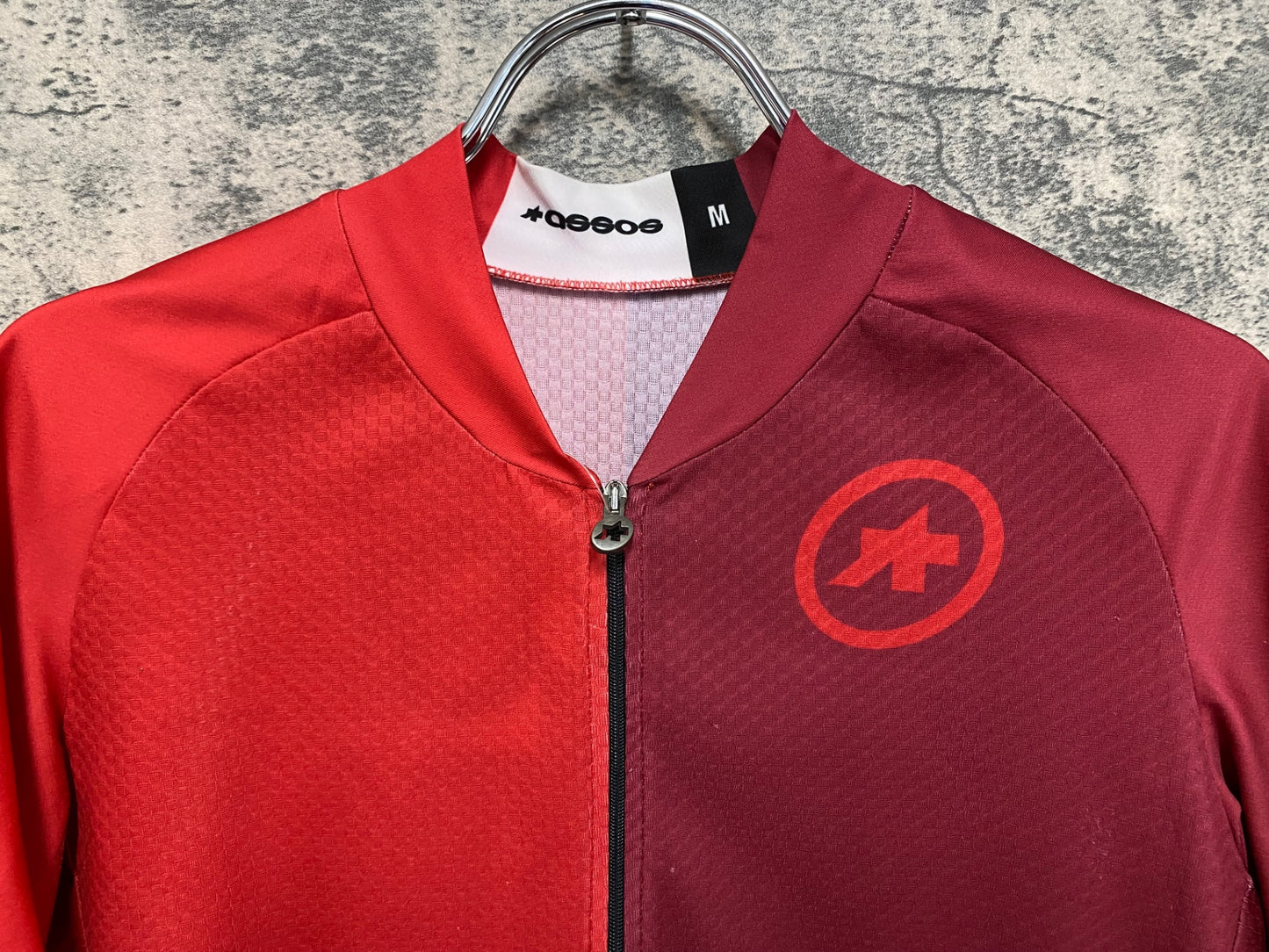 IX401 アソス assos ミレ MILLE GT Jersey C2 EVO 半袖 サイクルジャージ 赤 黒 M