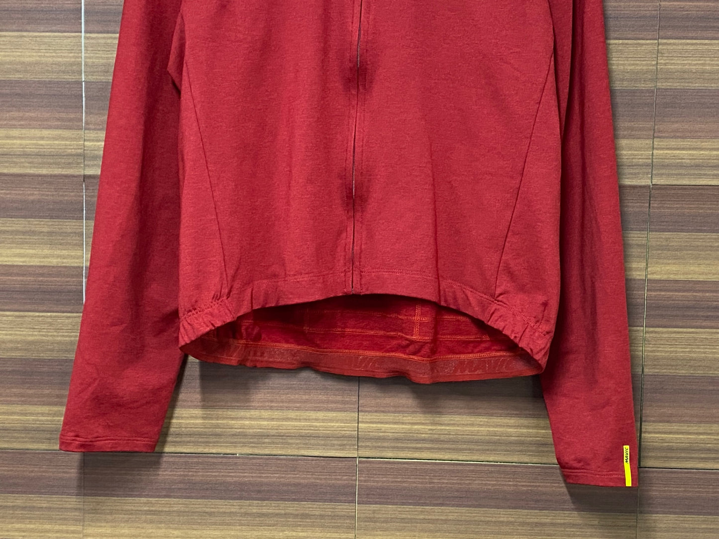 IQ202 マヴィック MAVIC 長袖 サイクルジャケット 赤 L