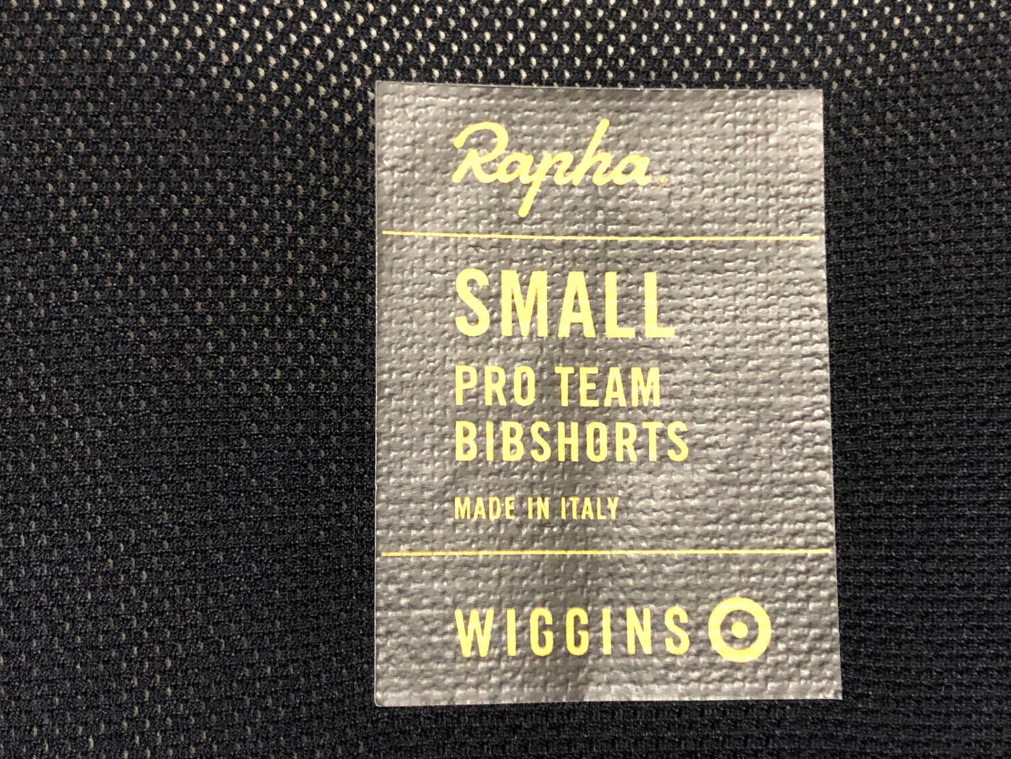 IY125 ラファ Rapha PRO TEAM ビブショーツ S Team Wiggins ブラック