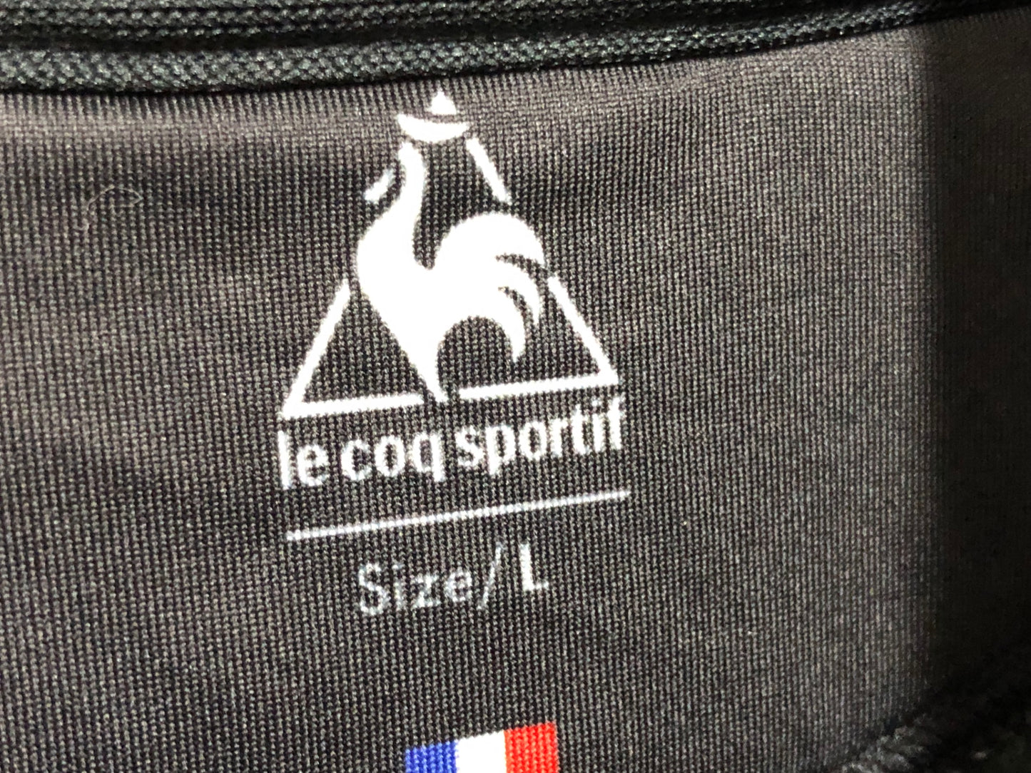 IR635 ルコックスポルティフ le coq sportif 長袖 サイクルジャケット 黒 L 裏起毛