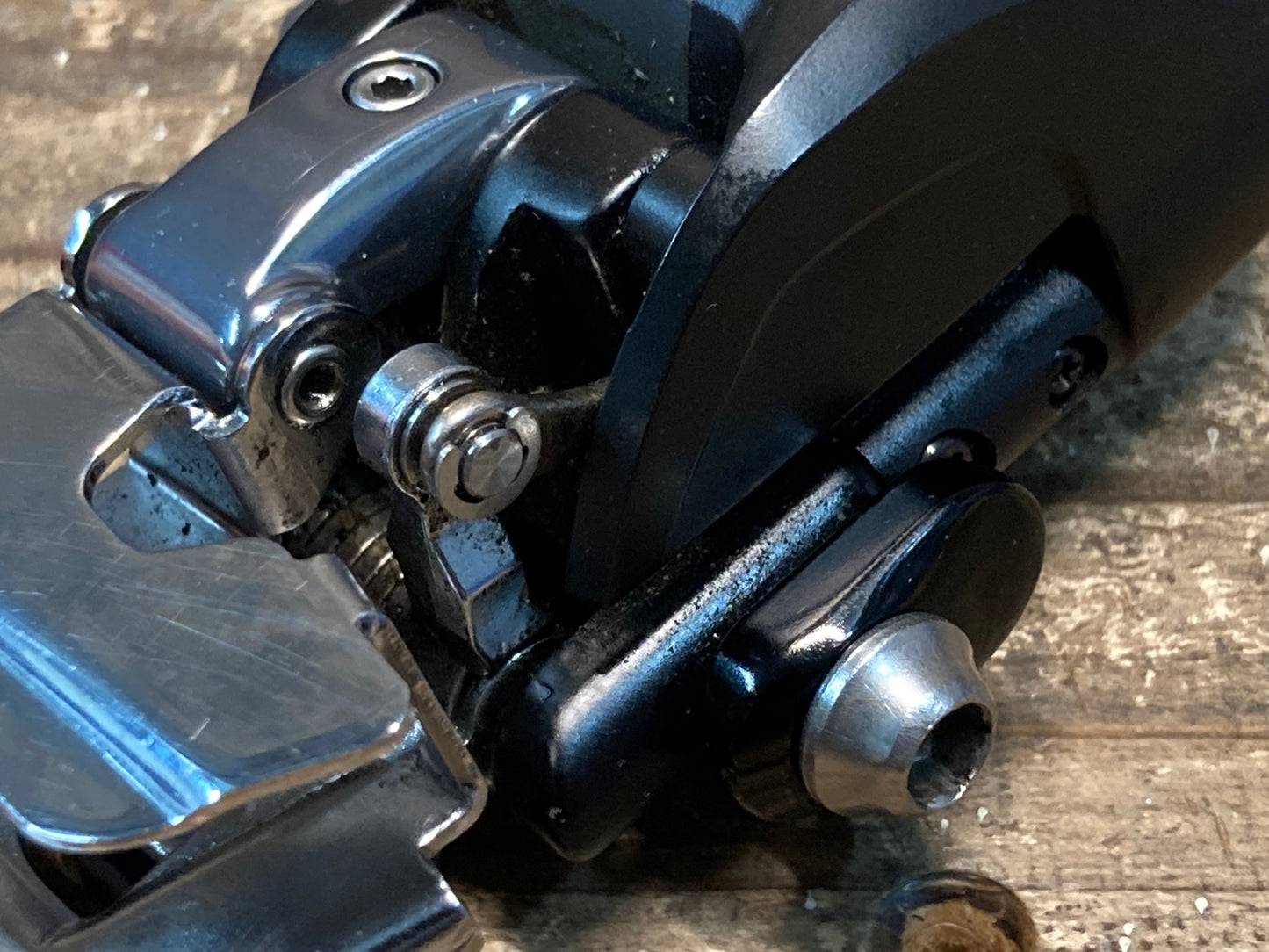 IQ784 シマノ SHIMANO アルテグラ ULTEGRA FD-6770 直付 フロントディレイラー 2s Di2 電動 動作確認済