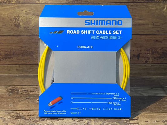 IA470 シマノ SHIMANO デュラエース DURA-ACE ロードシフトケーブルセット ROAD SHIFT CABLE SET 黄