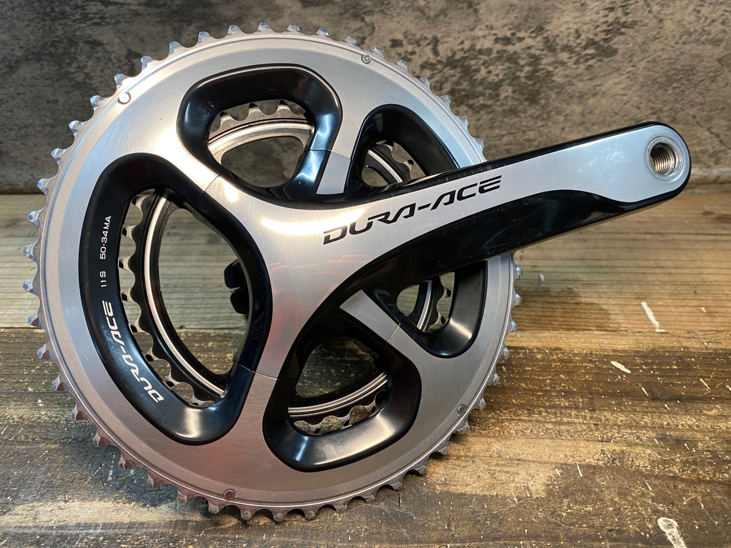 IT156 シマノ SHIMANO デュラエース DURA-ACE FC-9000 クランクセット 167.5mm 50-34T 11S