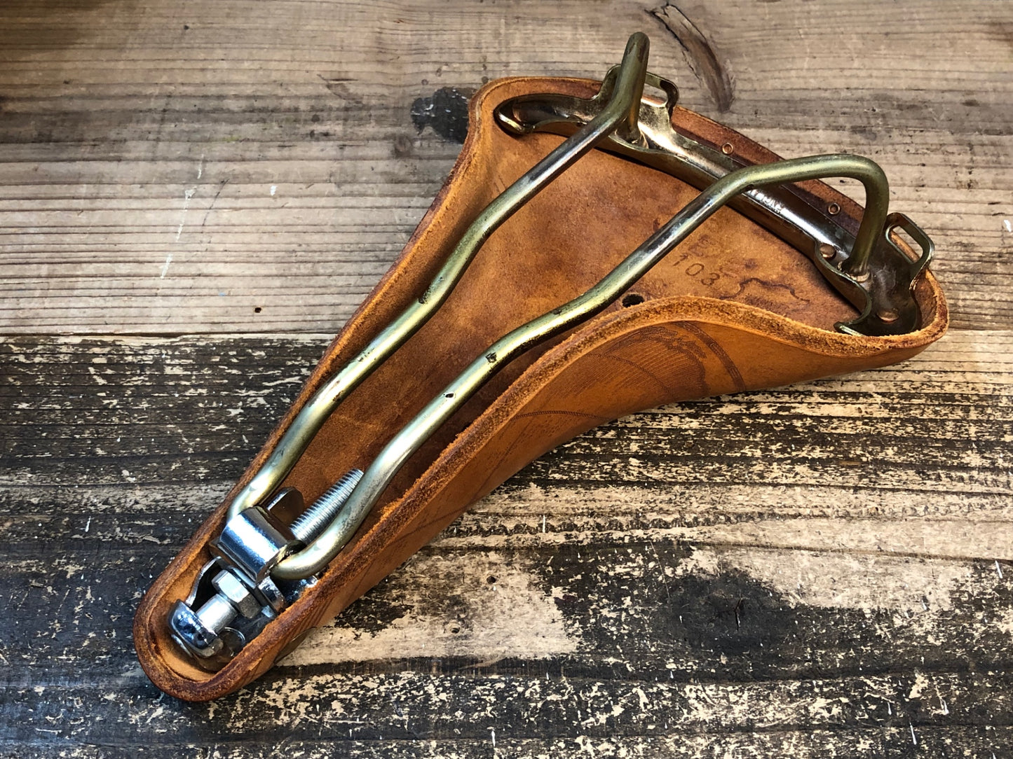 JC025 ブルックス BROOKS B17 Select World Traveller 2012 サドル レザー