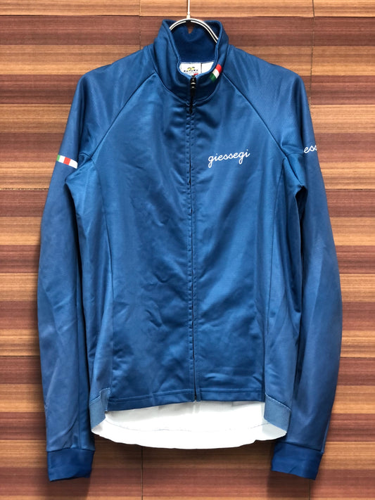 IO952 ジェッセージ GSG 長袖ジャケット 防風 裏起毛 Ｍサイズ 青