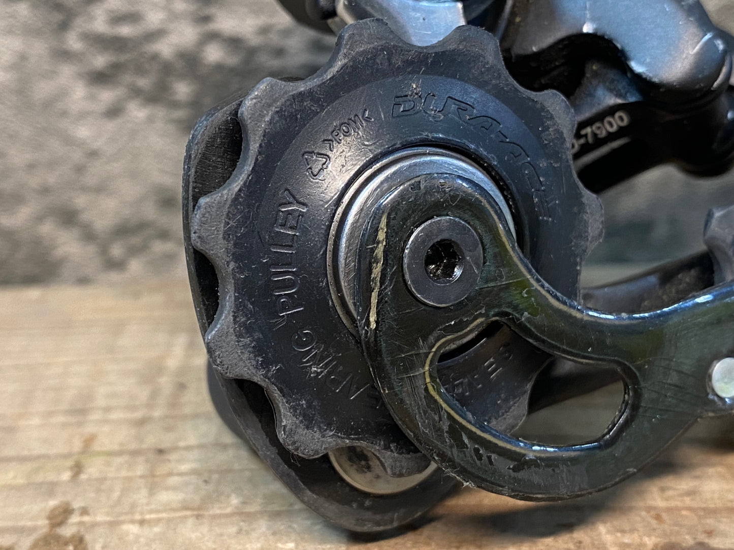 GN154 シマノ SHIMANO デュラエース DURA-ACE RD-7900 リアディレーラー 10S ※ケージ破損