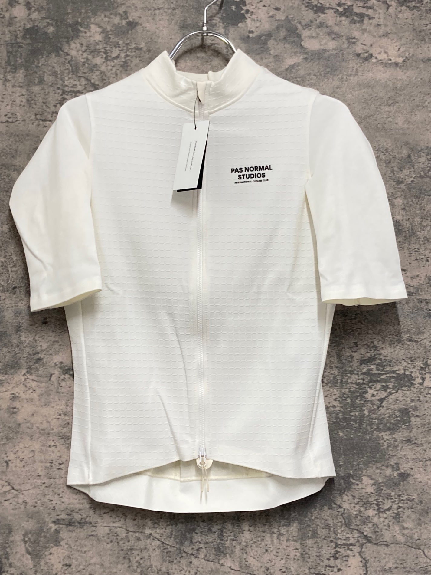 IY163 パスノーマルスタジオ PAS NORMAL STUDIOS Escapism ウール サイクルジャージ S ホワイト