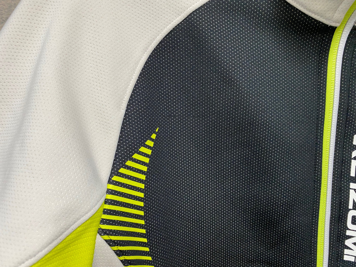 JD075 パールイズミ PEARL iZUMi 長袖 サイクルジャケット 黒 白 L 裏起毛 WINDBREAK