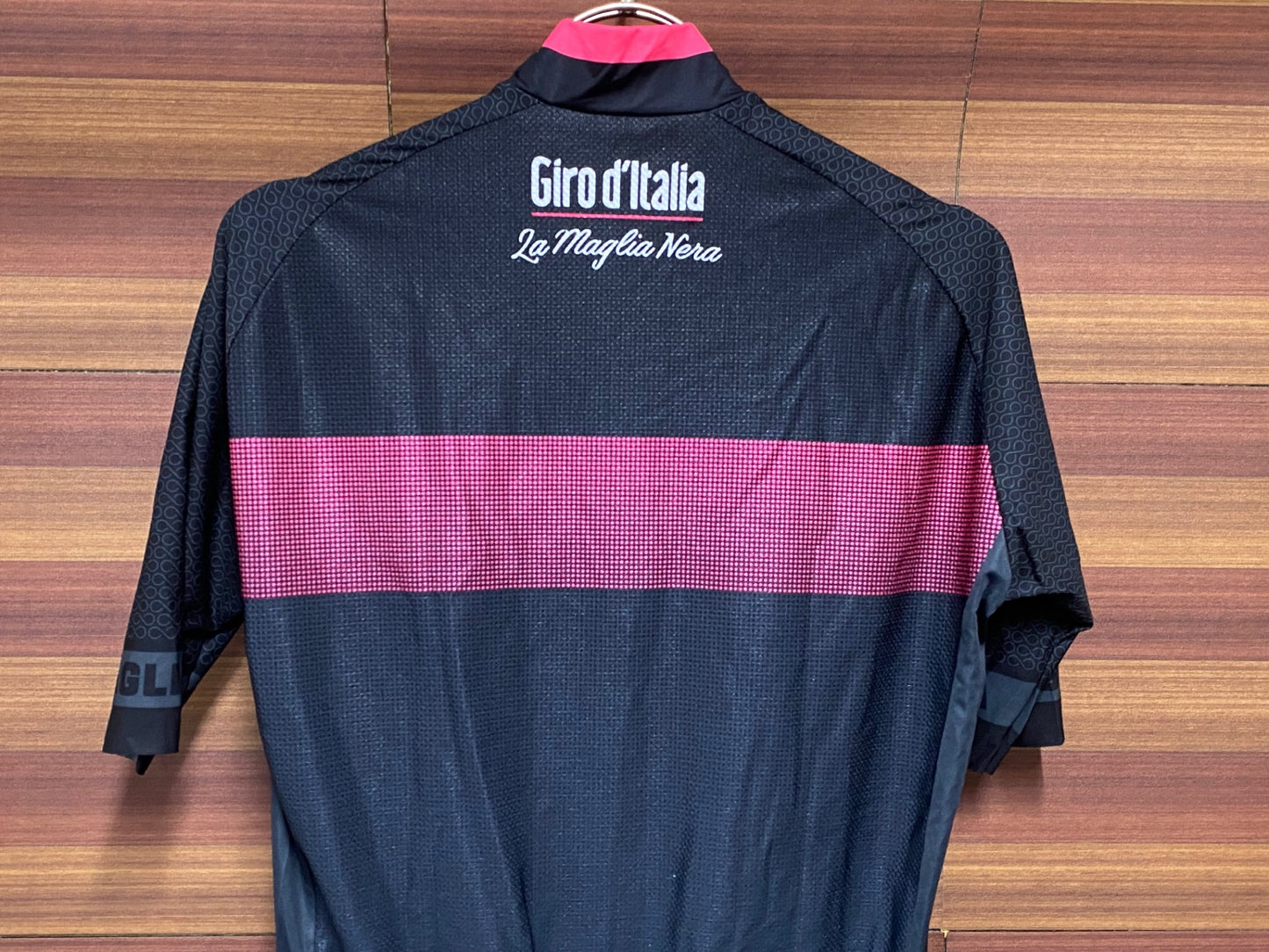 IT959 サンティーニ Santini ジロデイタリア 半袖 サイクルジャージ 黒 L