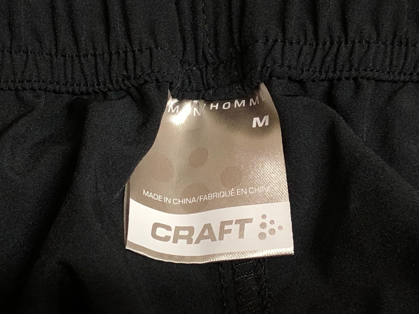 IK516 クラフト CRAFT ハーフパンツ 黒 Mサイズ