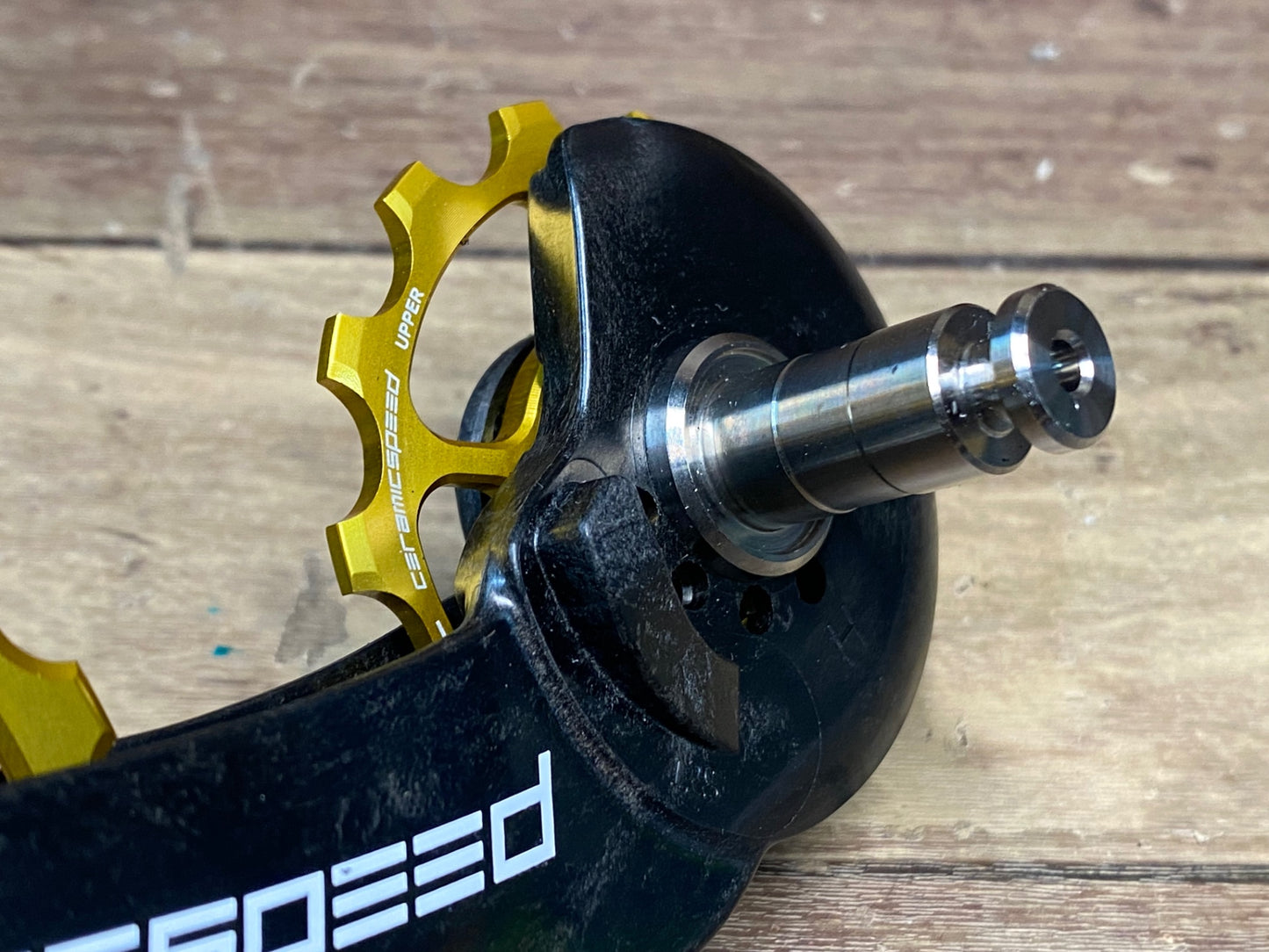 IK386 セラミックスピード CERAMICSPEED OSPW SHIMANO COATED ビッグプーリー ゴールド 12S 9250/8150用