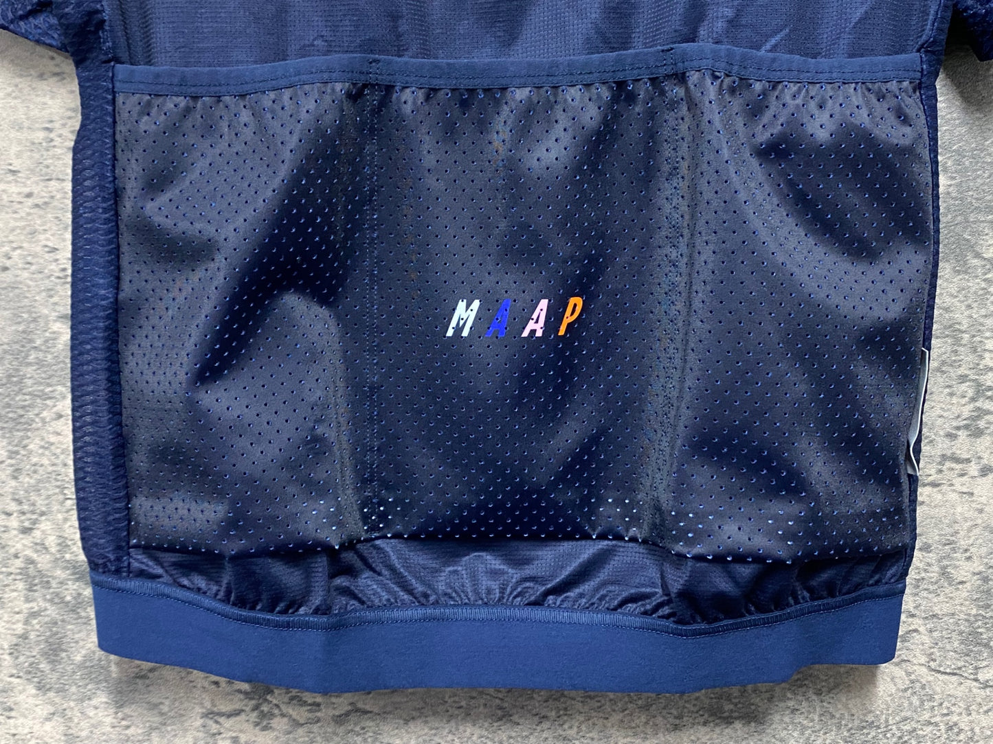 IY148 マープ MAAP PRO FIT 半袖 サイクルジャージ S ネイビー