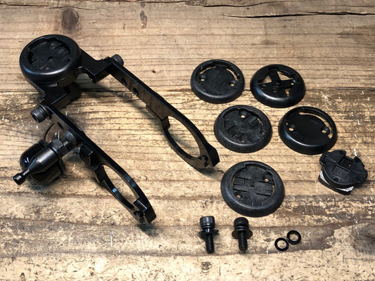 JA950 レックマウント REC-MOUNTS サイクルコンピューター マウント 両持ち Φ31.8 アダプター付