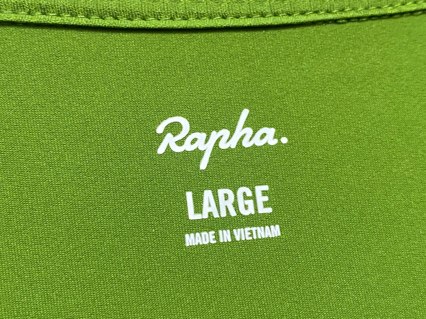 JB046 ラファ Rapha CORE LIGHTWEIGHT JERSEY 半袖 サイクルジャージ 緑 L