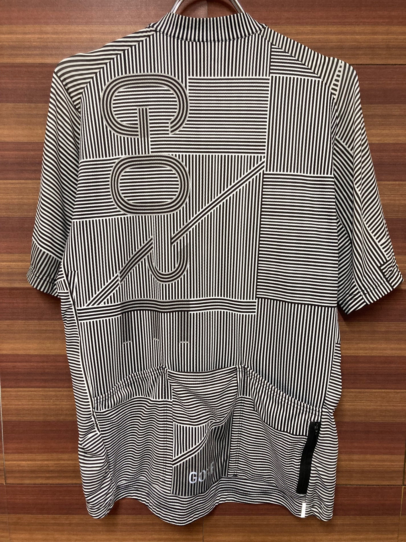 IL134 ゴア GORE BIKE WEAR 半袖 サイクルウェア アジアLサイズ 白黒