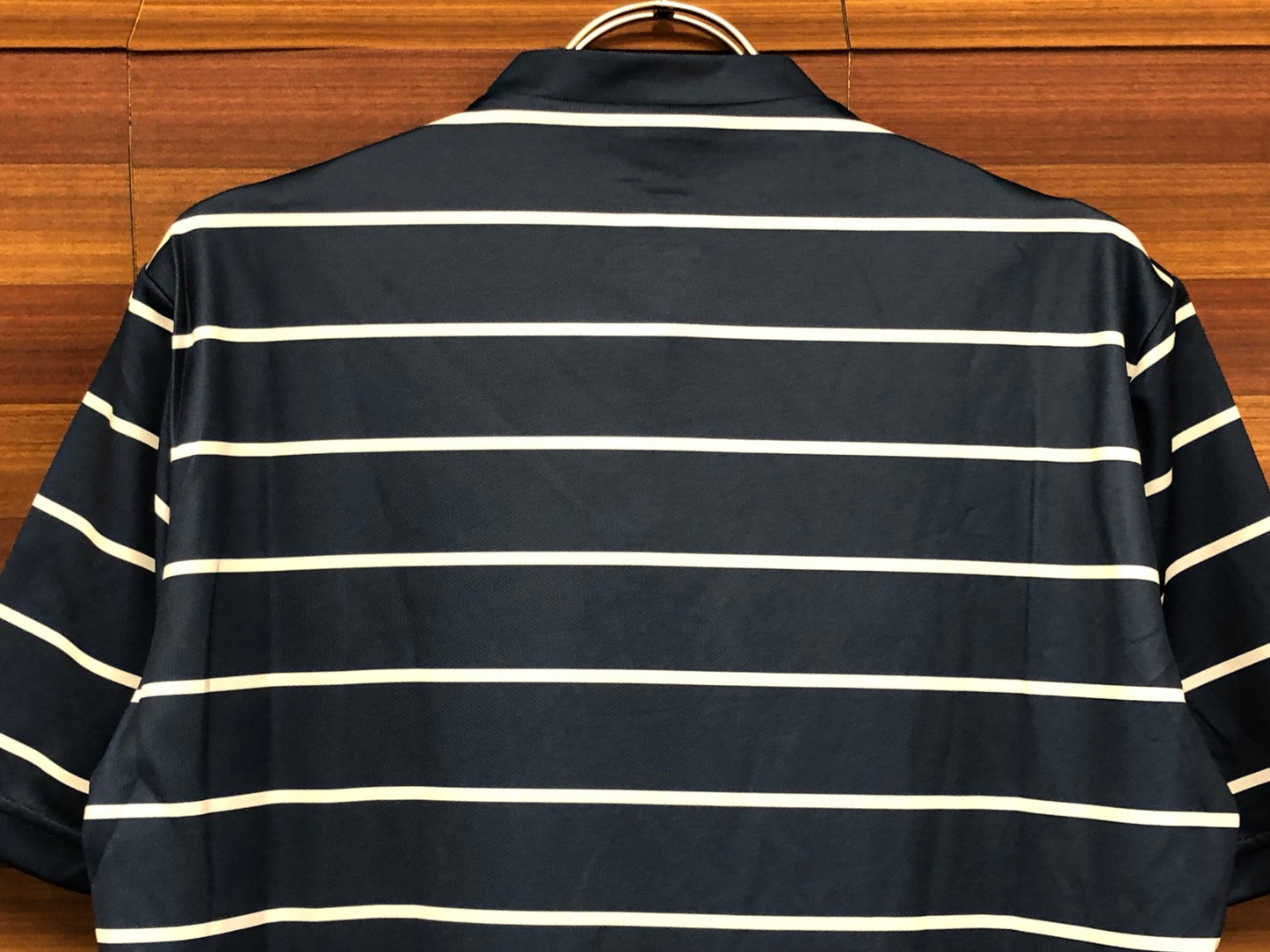 IS292 カペルミュール KAPELMUUR 半袖 サイクルジャージ 紺 白 M ハーフジップ