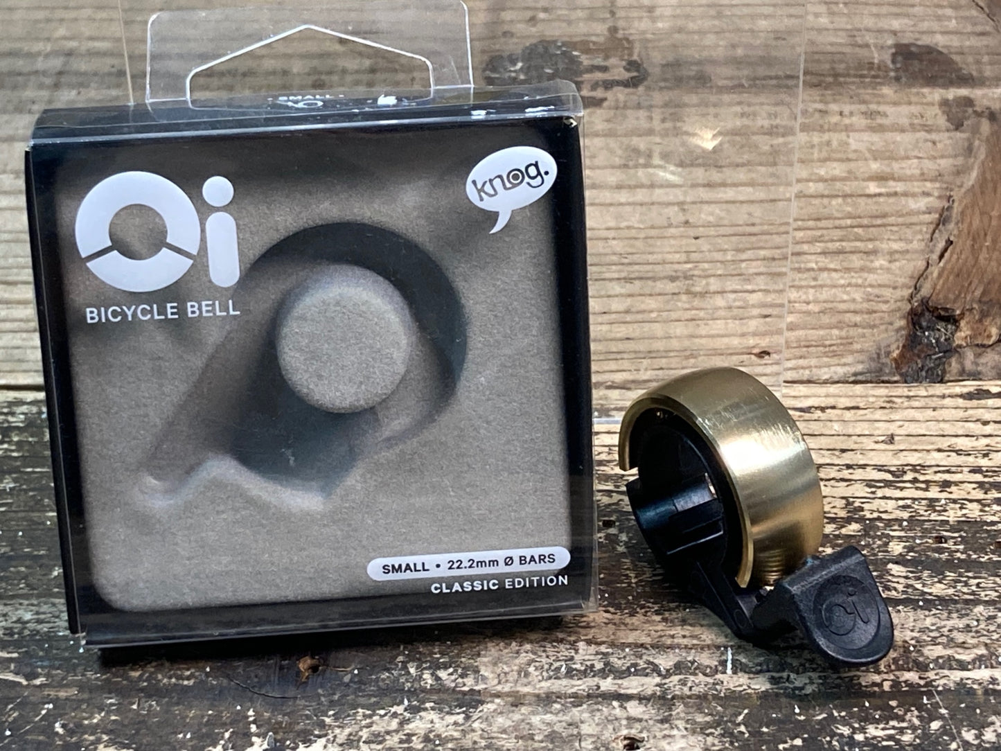 IR297 ノグ knog OI CLASSIC ベル EDITION SMALL Φ22.2 ゴールド
