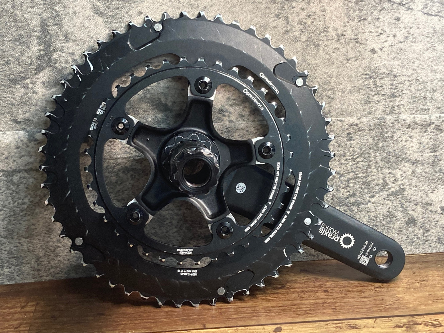 IY247 プラクシスワークス Praxis Works ZAYANTE クランクセット 52/36T 165mm M30