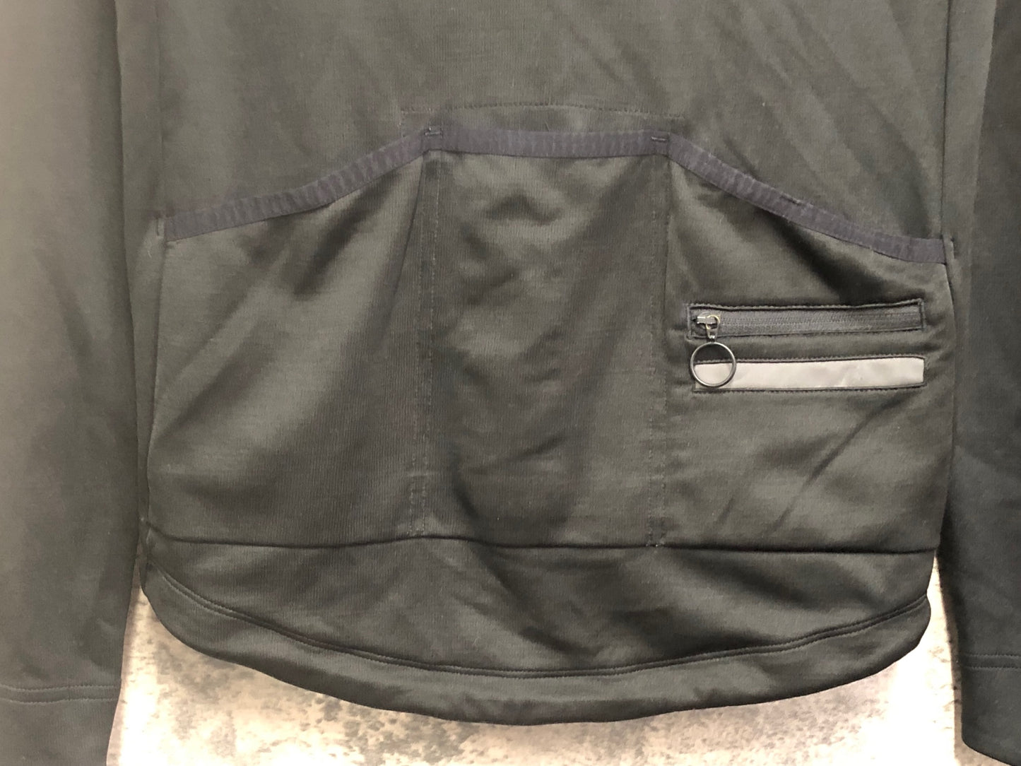 IV341 ラファ Rapha LONG SLEEVE JERSEY 長袖 サイクルジャージ 黒 M