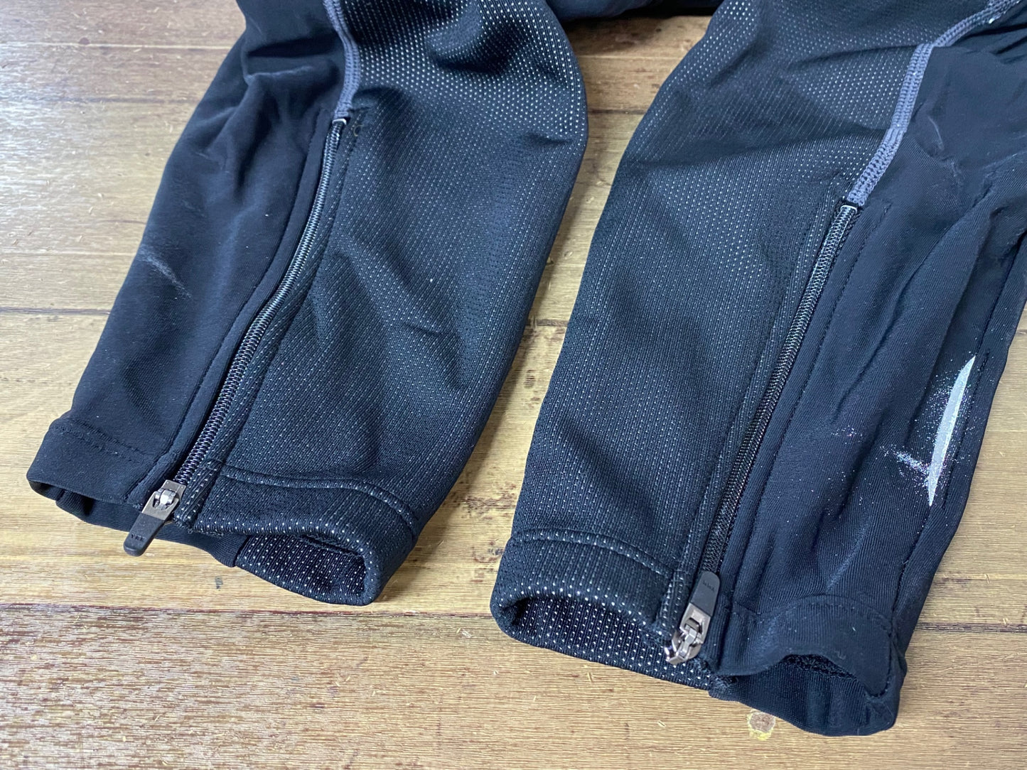 IS043 パールイズミ PEARL iZUMi ビブタイツ 黒 L 裏起毛 WIND BREAK