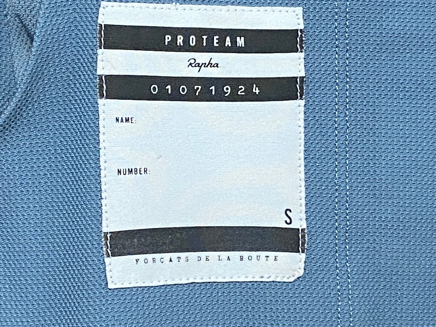 IN517 ラファ Rapha PRO TEAM BIB SHORTS ビブショーツ 黒 青 S