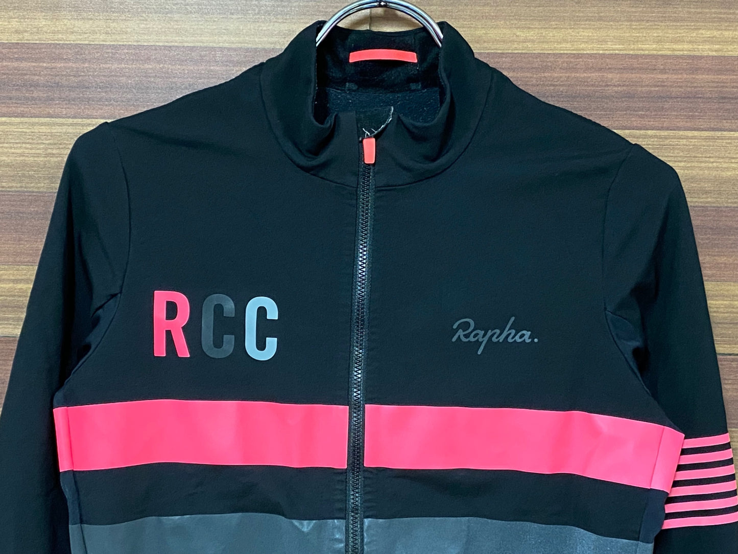 IM746 ラファ RAPHA MEN’S RCC PROTEAM TRAINING JACKET 長袖 S 黒