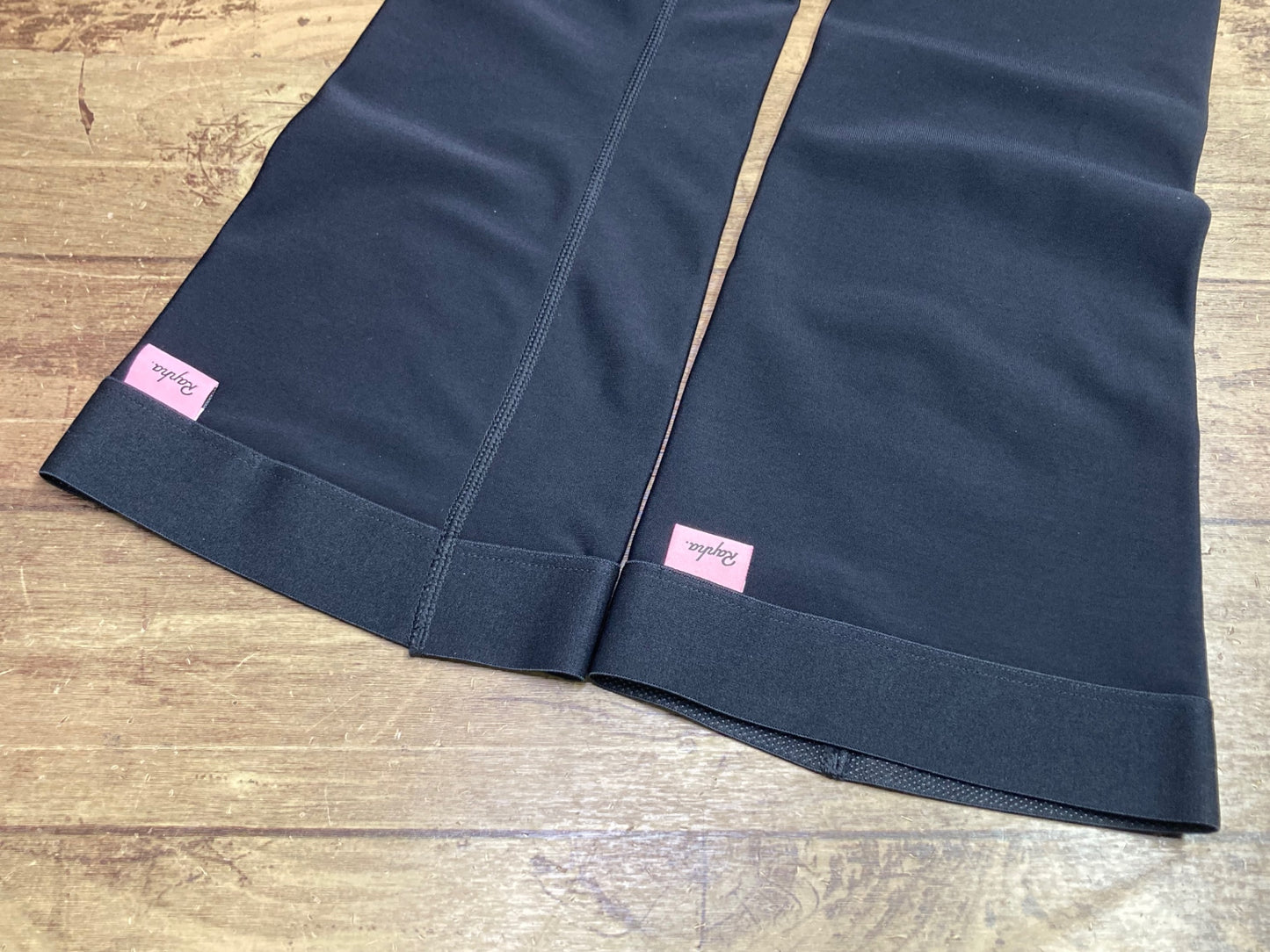 IH422 ラファ Rapha THERMAL KNEE WARMERS ニーウォーマー 黒 S 裏起毛