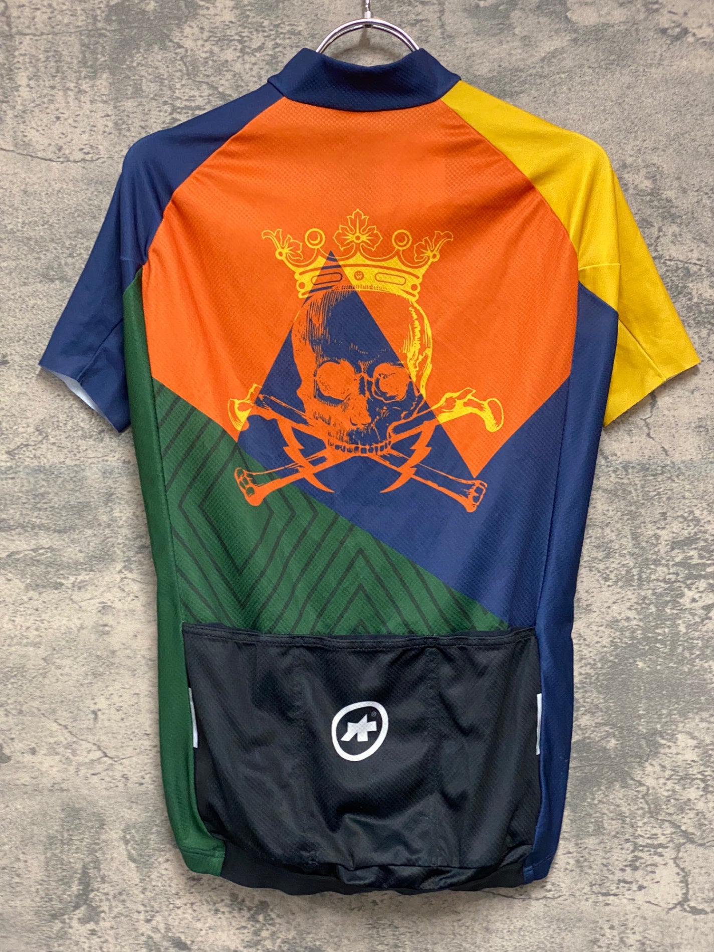 JB906 アソス ASSOS FASTLANE WYNDYMILLA SS JERSY 2020 半袖 サイクルジャージ MONARCHY 総柄 S 限定ジャージ