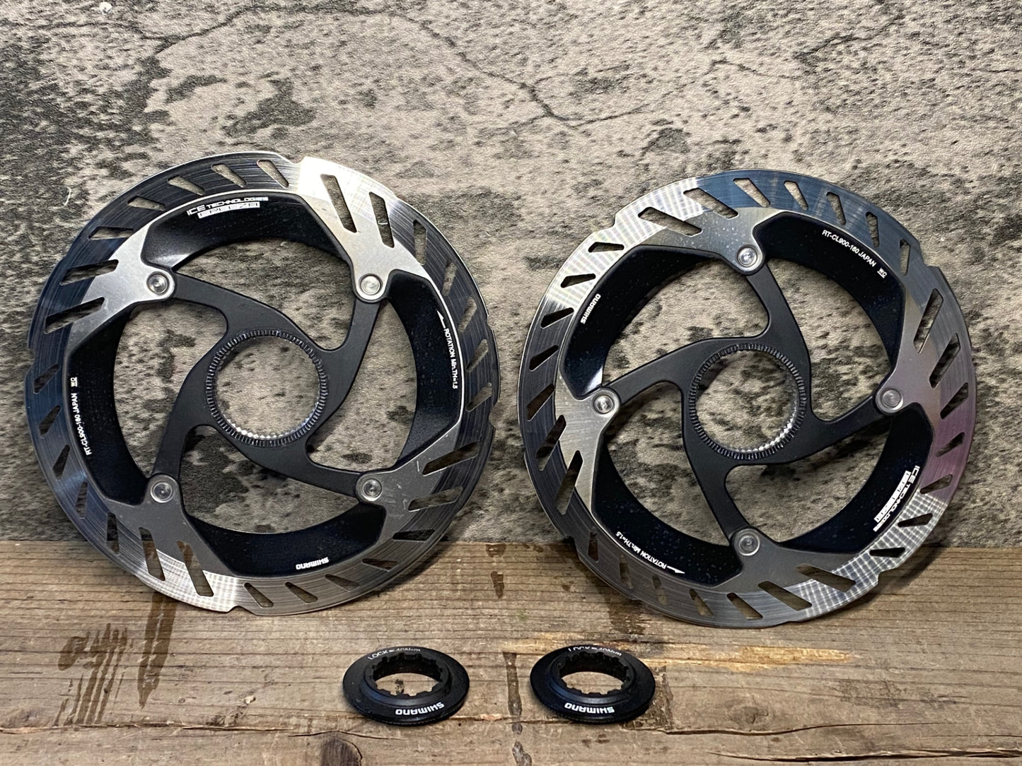 IS846 シマノ SHIMANO RT-CL900-160 ディスクブレーキローター 2枚セット Φ160 厚さ1.75/1.75mm