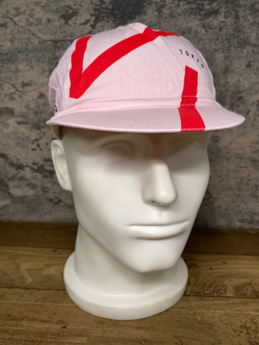 JB110 ラファ Rapha TOKYO RIDES サイクルキャップ ピンク フリーサイズ