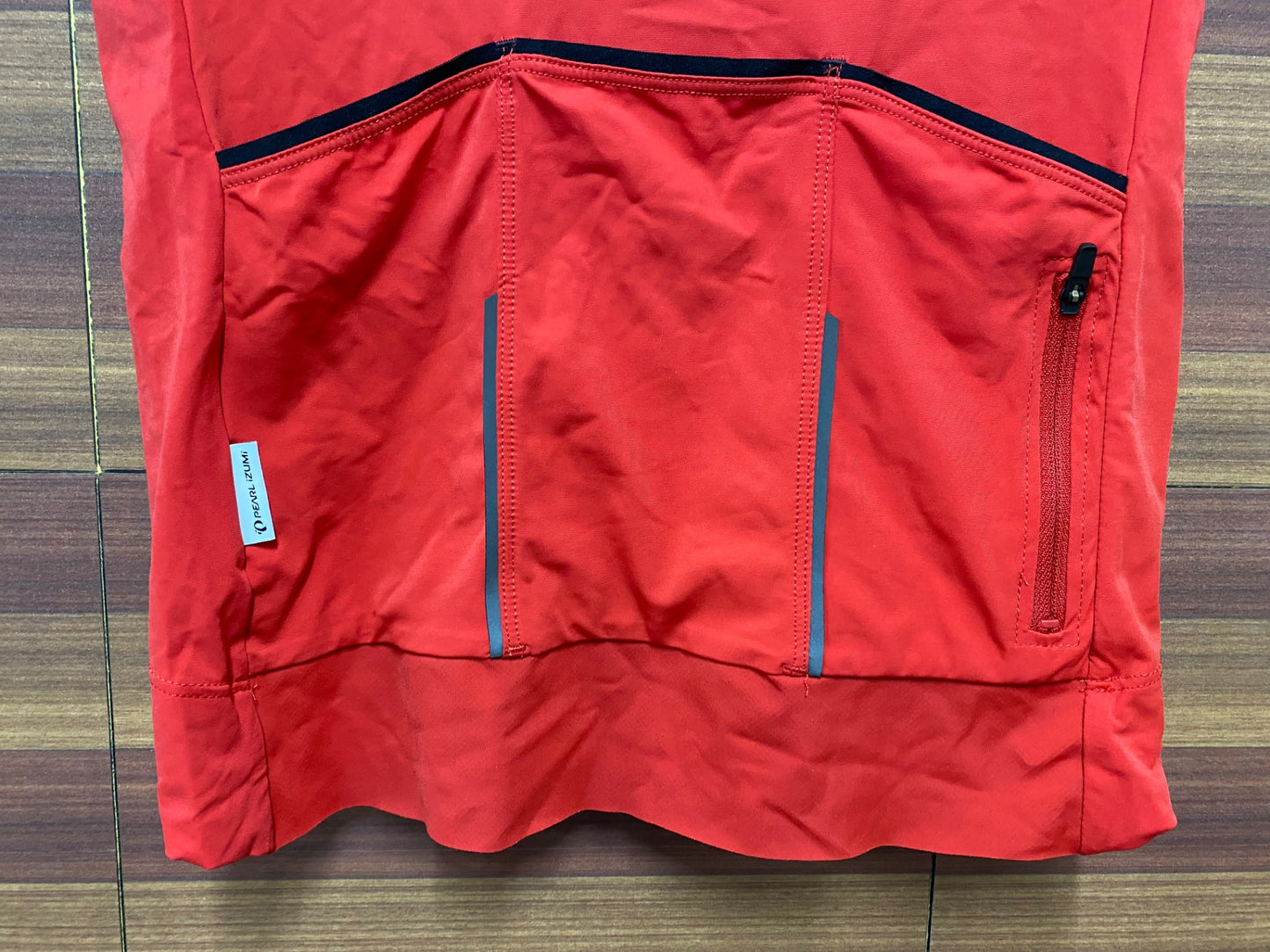 IK256 パールイズミ PEARL iZUMi 半袖 サイクルジャージ 赤 M